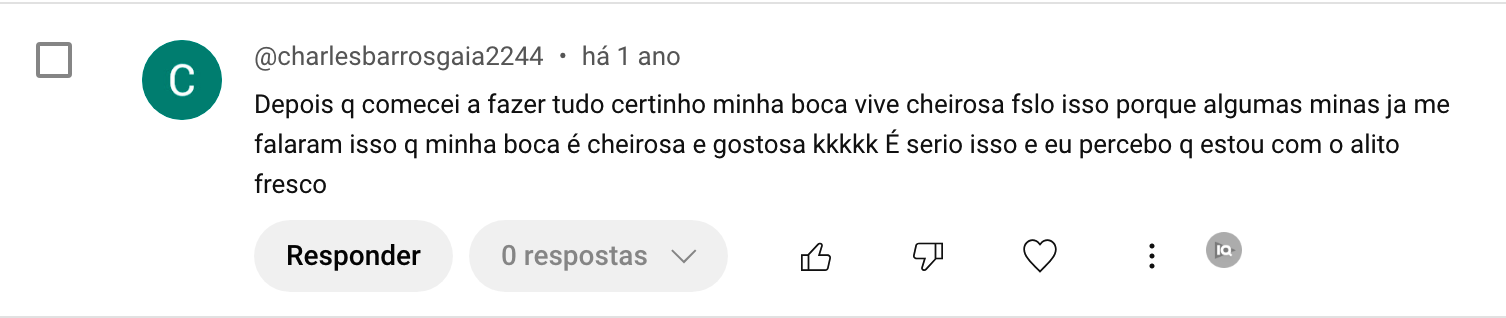 Mudou a vida