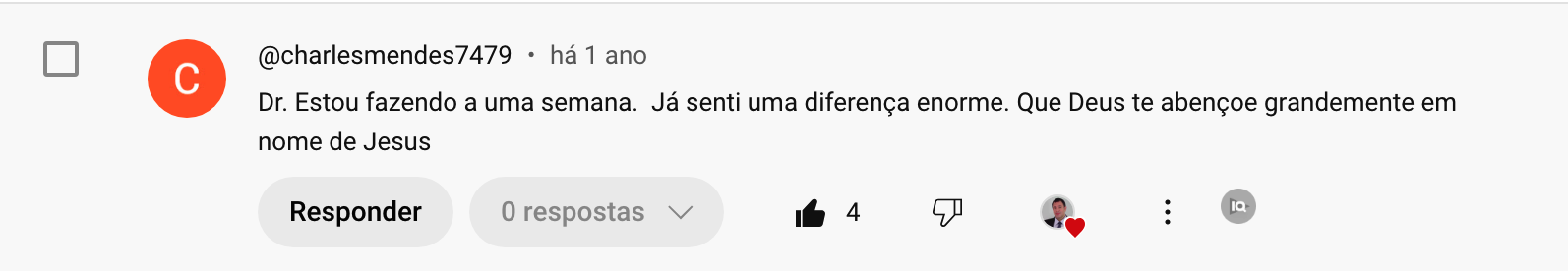 1 semana melhorando