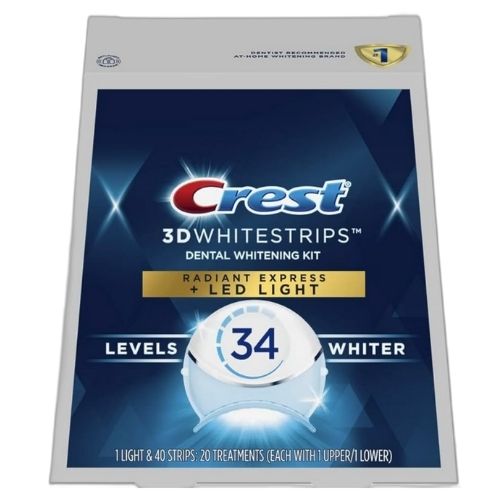 Crest 3D Whitestrips Radiant Express